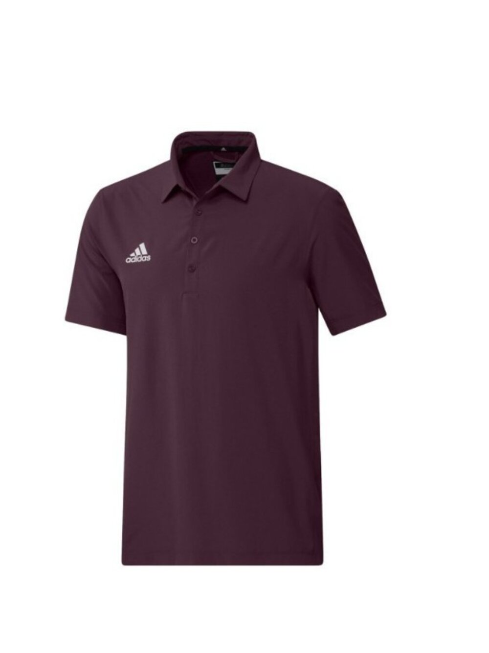 Adidas Stadium Quick Dry polo men's short sleeve team shirt - Maroon - SMALL